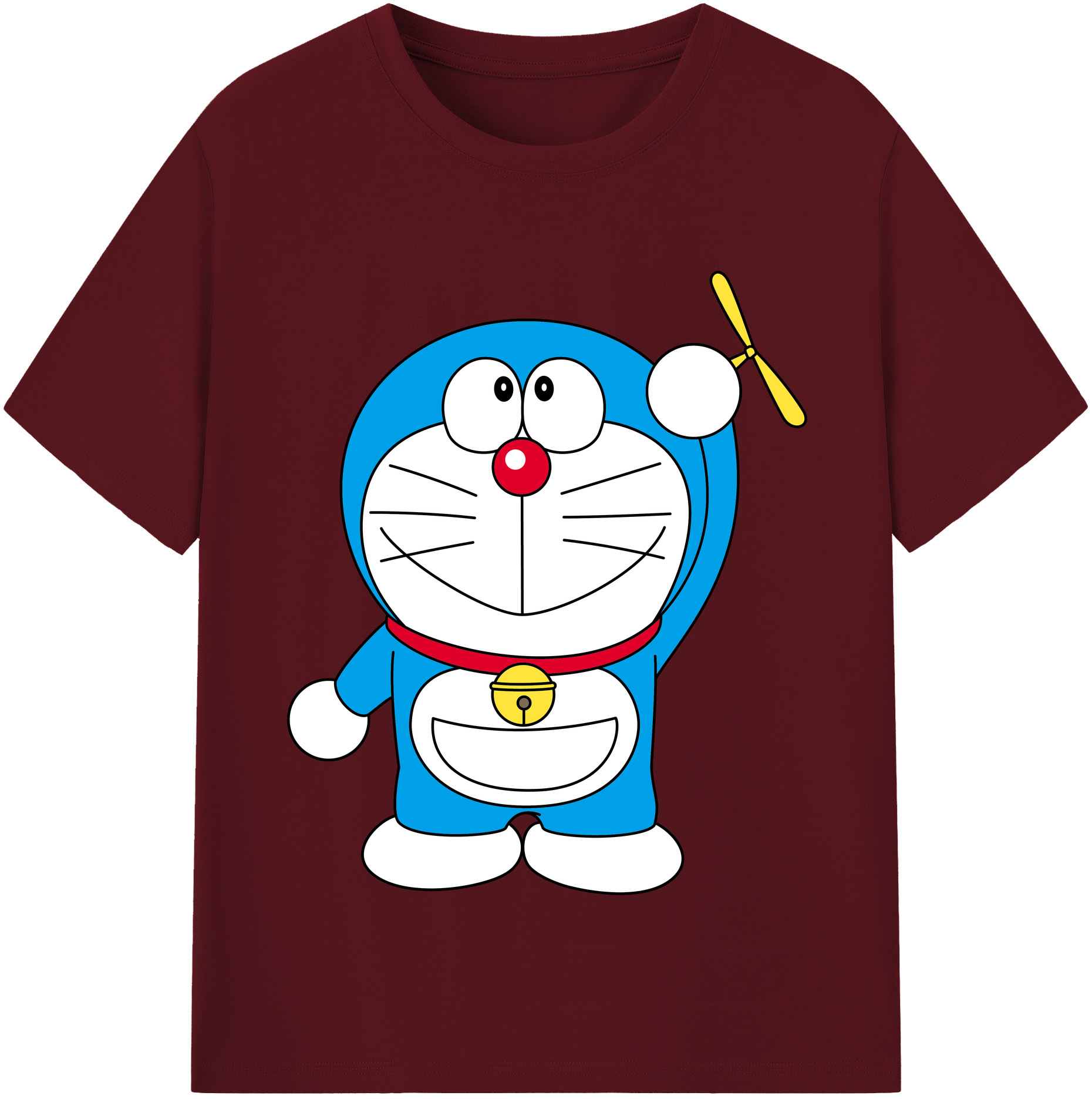 （画像用） ドラえもん Doraemon 綿100％半袖Tシャツ（フロントプリント）